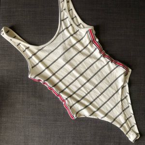 Striped onesie